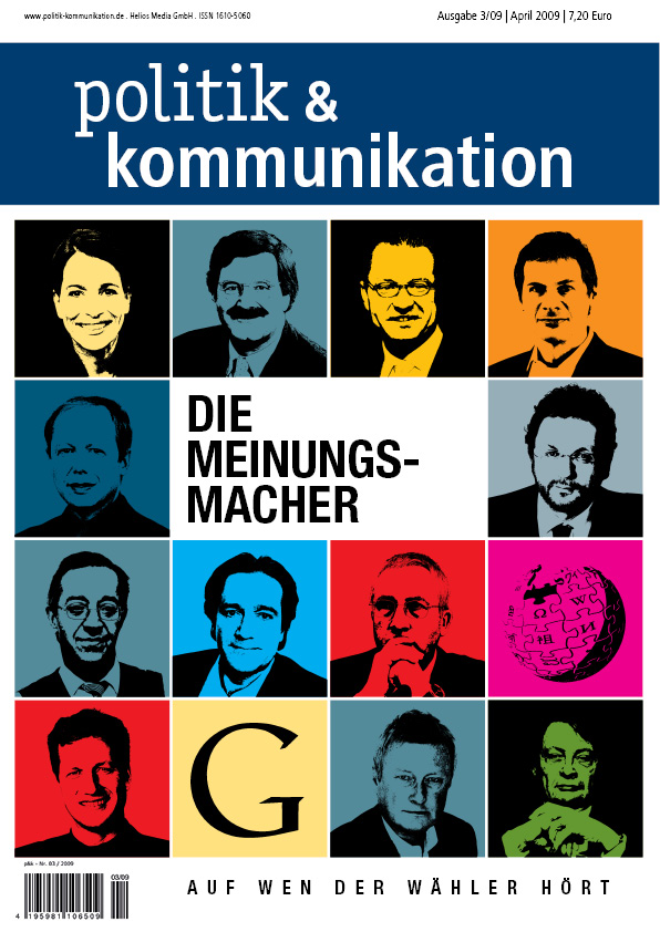 Die Meinungsmacher | Magazin Politik&kommunikation - Ausgabe 3/2009