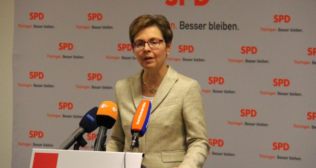 Heike Taubert, Spitzenkandidatin der SPD in Thüringen Heike Taubert, Spitzenkandidatin der SPD in Thüringen. Foto: SPD Thüringen