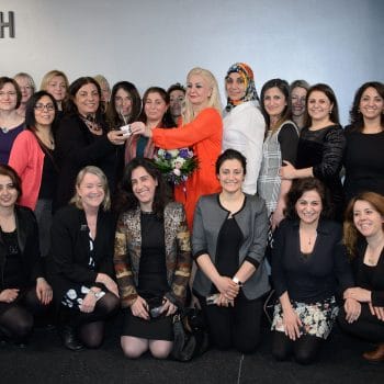 Mitglieder der türkisch-kurdischen Frauenrechtsorganisation Kamer