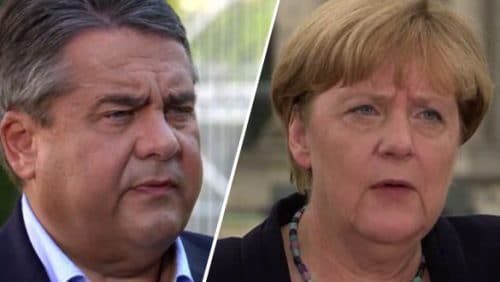 Screenshots: ZDF Sommerinterview (li.);Bericht aus Berlin; ARD (re.); Collage: Laurin Schmid
