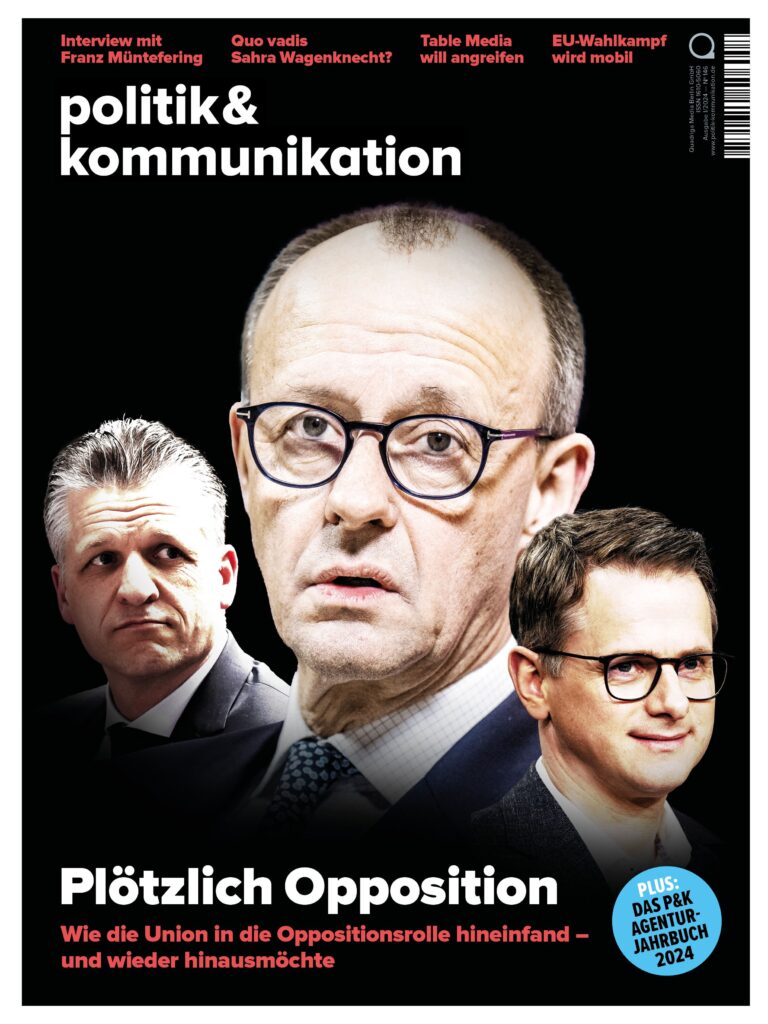 Magazin politik&kommunikation Deutschlands Fachmagazin für politische